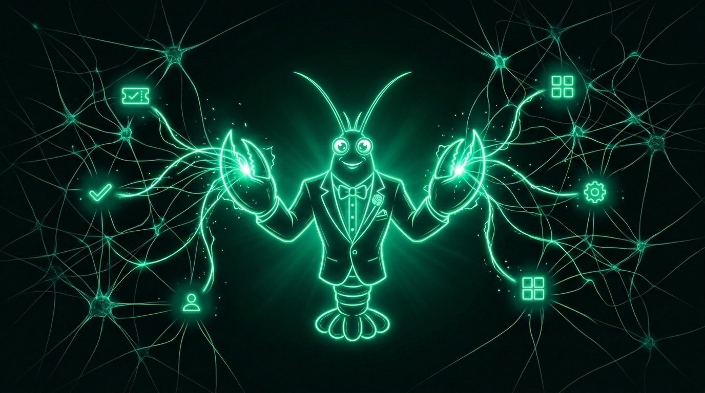 The Claw Father — AI ticket processing workflow